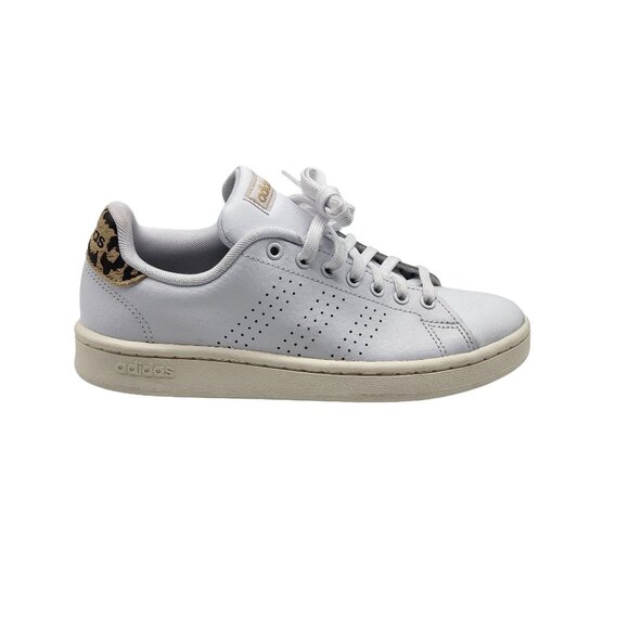 Adidas Advantage Womens White Running‎ Shoes Sneakers FY9101 Size 6.5 - Picture 1 of 7